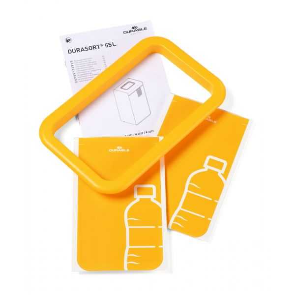 Poubelle de tri pour Plastique 55 litres