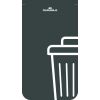 Poubelle de tri pour Déchets non Recyclables 55 litres
