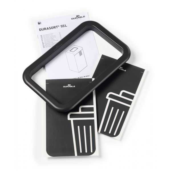 Poubelle de tri pour Déchets non Recyclables 55 litres