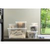 Boîte de rangement Haute transparente 31 litres Basic Box