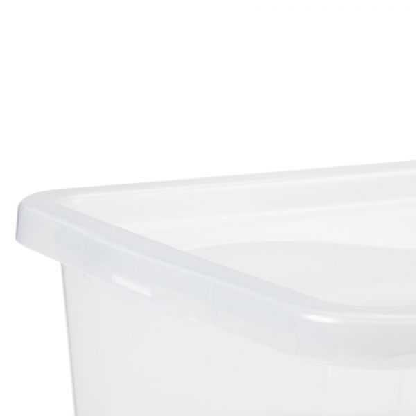 Boîte de rangement Haute transparente 31 litres Basic Box