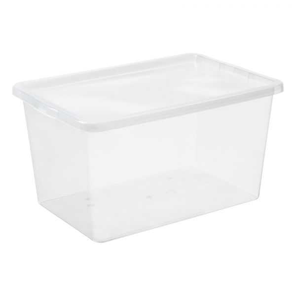 Grande Boîte de rangement empilable 52 litres Basic Box