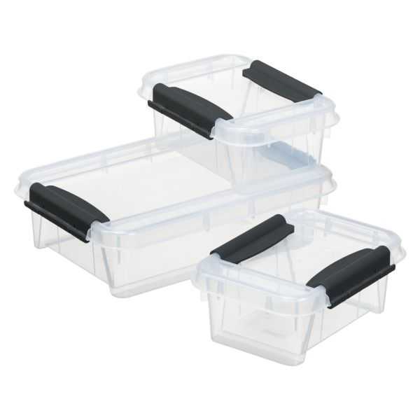 Boite transparente en plastique avec couvercle 3 l ProBox