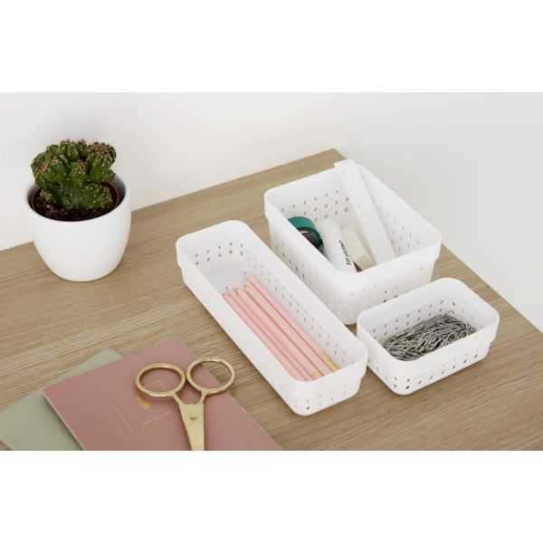 Corbeille design pour bureau ou salle de bain XL