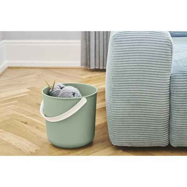 Seau de Rangement Elégant Coloré 10 litres