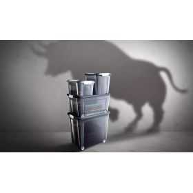 Grande Caisse Translucide à roulettes 43 ou 67 litres