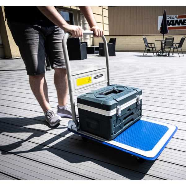 Chariot de transport Pliable en acier charge 150 kg