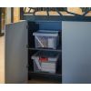 Boîte de rangement solide Clipstock 15 litres