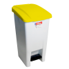 Poubelle professionnelle à pédale 60 L avec couvercle