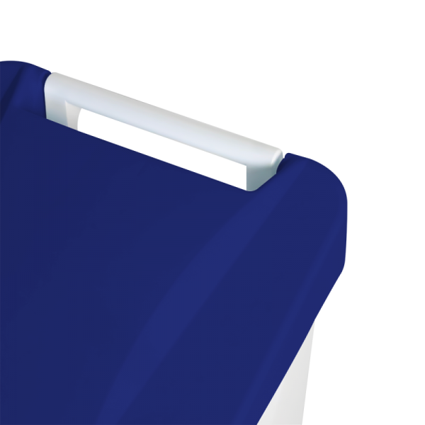 Poubelle professionnelle à pédale 120 L avec couvercle