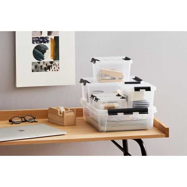 Petite Boîte transparente en plastique 1,5 litres