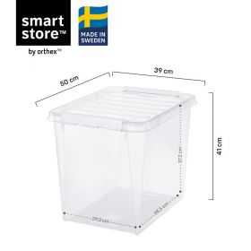 Boîte de rangement transparente 52 litres
