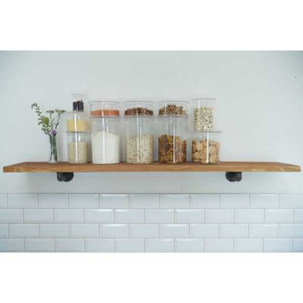 Boîte de conservation ronde pour placard 1,8 litres