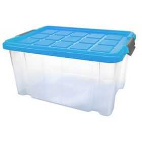 Boîte de rangement avec couvercle 27 litres