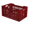 Caisse ajourée 600 x 400 x 300 mm 60 L - blanc
