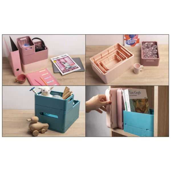 Corbeille de Rangement pliable Mini format A6