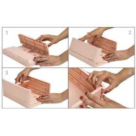 Corbeille de Rangement case pliable Midi format A6