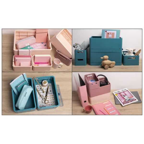 Corbeille de Rangement case pliable Maxi format A4