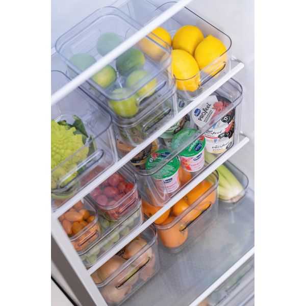 Bac de rangement Frigo carré Compact Square M