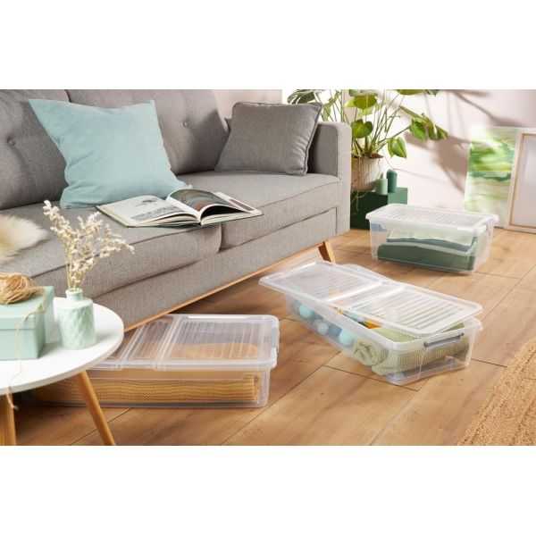 Boite sous lit ouverture 2 côtés 33 ou 53 litres