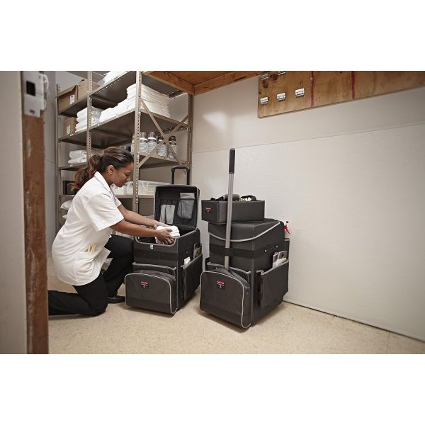Chariot de Ménage Bricolage compact pour Hôtel et Service - Grand