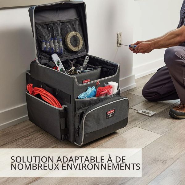 Chariot de Ménage Bricolage compact pour Hôtel et Service - Grand