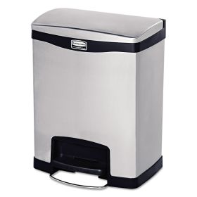Poubelle à pédale métallique 30 litres pour cuisine et santé